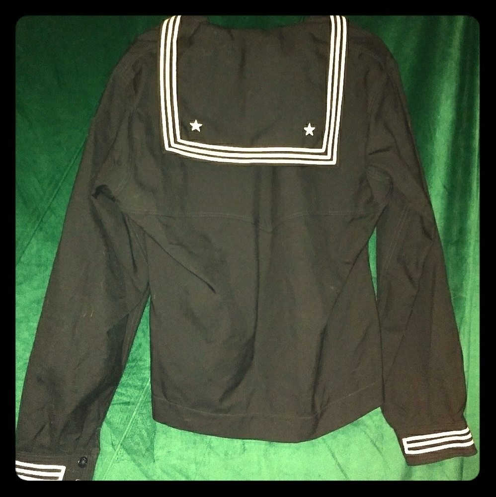 Vintage Naval Dress Blues Top